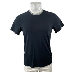 Alternative Men's Black Short Sleeve Crew Neck Basic T Shirt Tee Top Size M